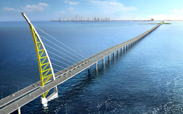 World’s fourth largest bridge nearing completion in Kuwait